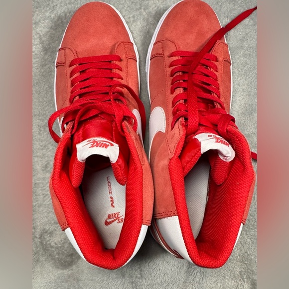 Size 11.5 - Nike Zoom Blazer SB Mid University Red NWOB - Picture 6 of 8